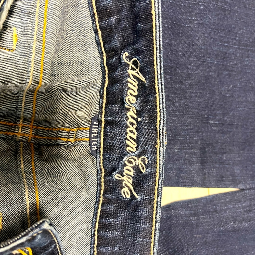 American Eagle stretch jeans size 12 short Favorite Boyfriend